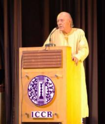 Inaugural address by Prof.Ralph Yarrow @ICCR,Kolkata