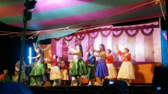 Hawaiian team performing @ Srinarayanpur